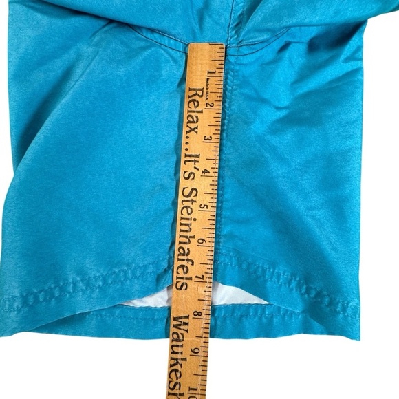 Under Armour Boys Size YLG Swim Trunks Board Shorts 2 Pair Lot Green Blue - Picture 8 of 16